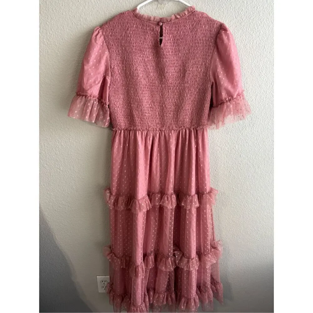 ❤️Tea N Rose Kamala Dusty Blush Dress